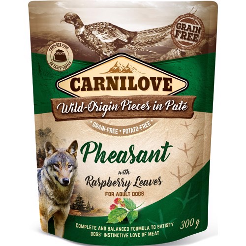 Carnilove Pouch Pate med Fasan, 300g