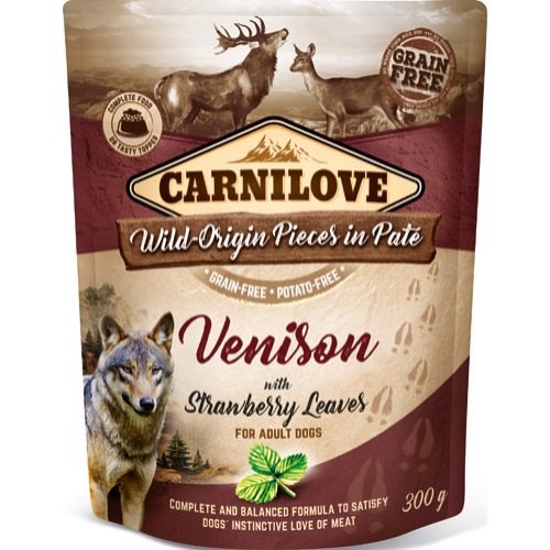 Billede af Carnilove Pouch Pate med Vildt, 300g