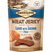 Carnilove Meat Jerky, Lam og Laks Fillet, 100g