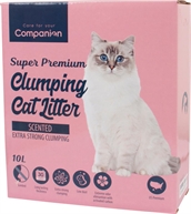 Companion Super Premium kattegrus - Med duft, 10 liter