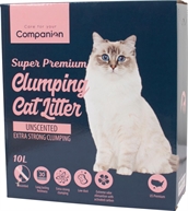 Companion Super Premium kattegrus - Duftfri, 10 liter