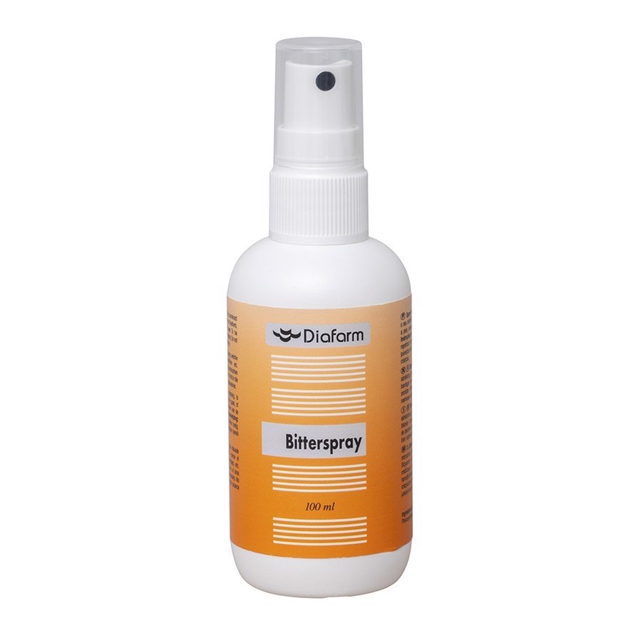 Billede af Diafarm Bitterspray anti-slik/bidestop middel, 100ml hos MyPets.dk