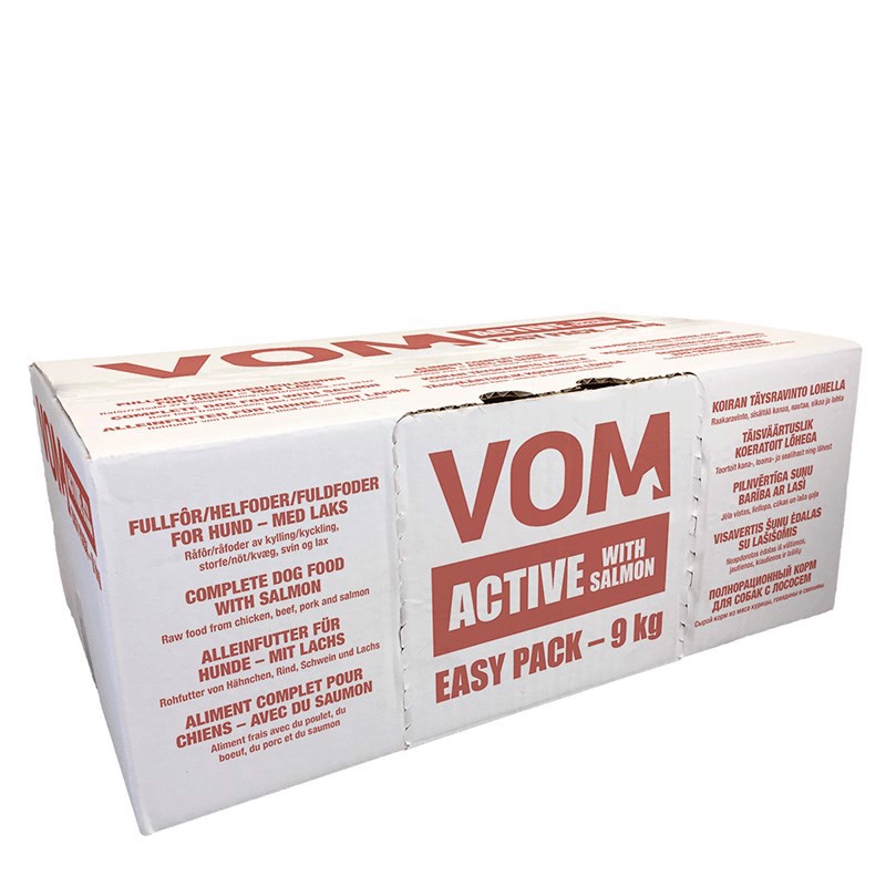 Vom Easy Pack, Active Fuldfoder M/laks, 9 Kg