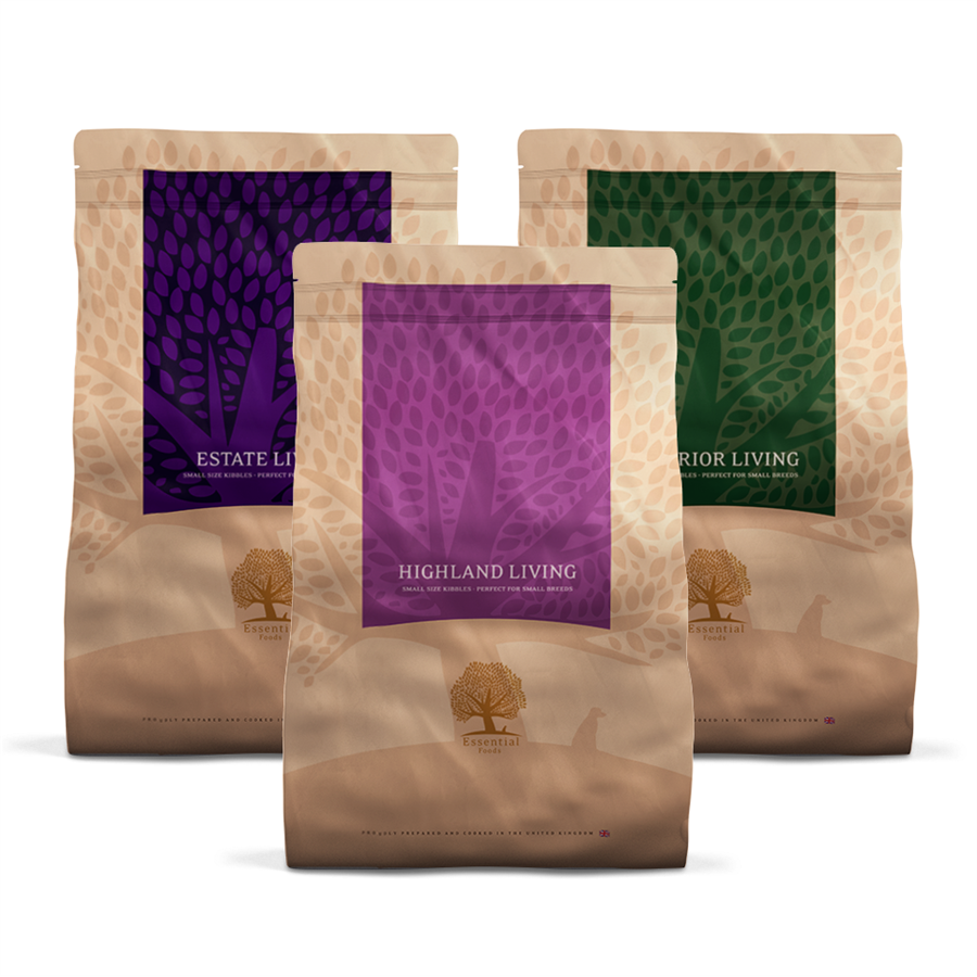 Billede af Essential Foods Countryside TasteBox Small Breed, 3 poser til små hunde