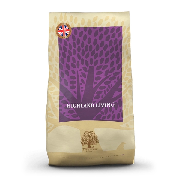 Essential Finest Heritage HIGHLAND LIVING kalkun, Laks og Okse, 10 kg