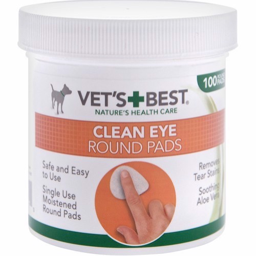 Billede af Vets Best Clean eye Vatrtondeller, 100 stk hos MyPets.dk