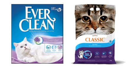 Kattegrus og kattesand