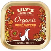 Lilys Kitchen Paté Organic Beef Supper, 11 x 150g