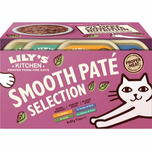 Lilys Kitchen Cat Paté MultiPack 8x85g thumbnail