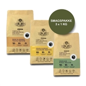 Mr. Bones Dry BARF hundefoder SMAGSPAKKE, 3 x 1 kg