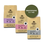 Mr. Bones Dry BARF hundefoder SMAGSPAKKE, 3 x 1 kg