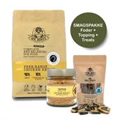 Mr. Bones SMAGSPAKKE, foder + topping + treats