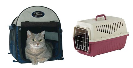 Bure og transportkasser til katte