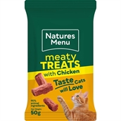 Natures Menu Cat Treats, Chicken - små bidder
