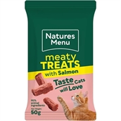 Natures Menu Cat Treats, Salmon - små bidder
