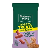 Natures Menu Cat Treats, Turkey - små bidder