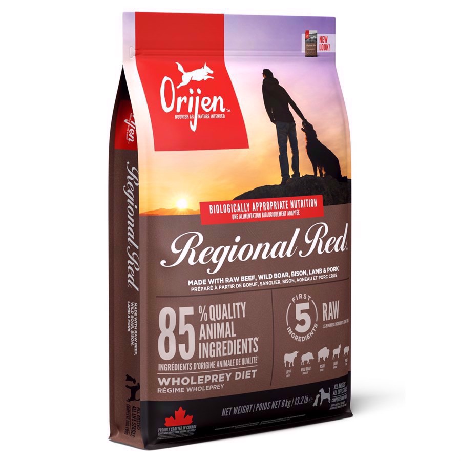 Orijen Regional Red Hundefoder, 6 Kg