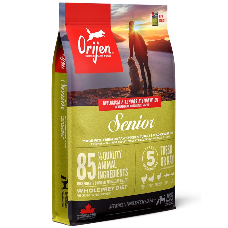 Orijen Senior Hundefoder, 6 Kg