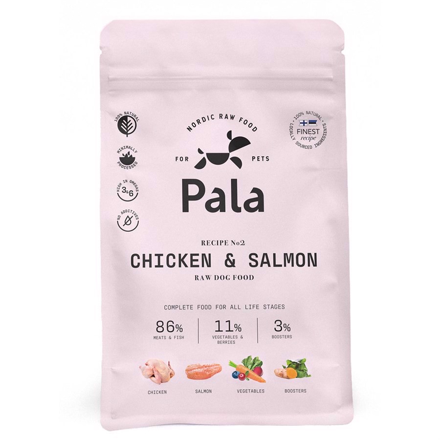 Billede af Pala Dog Food Chicken & Salmon, 1 kg hos MyPets.dk