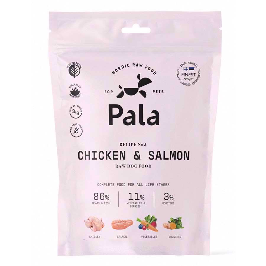 Billede af Pala Dog Food Chicken & Salmon, 400g hos MyPets.dk