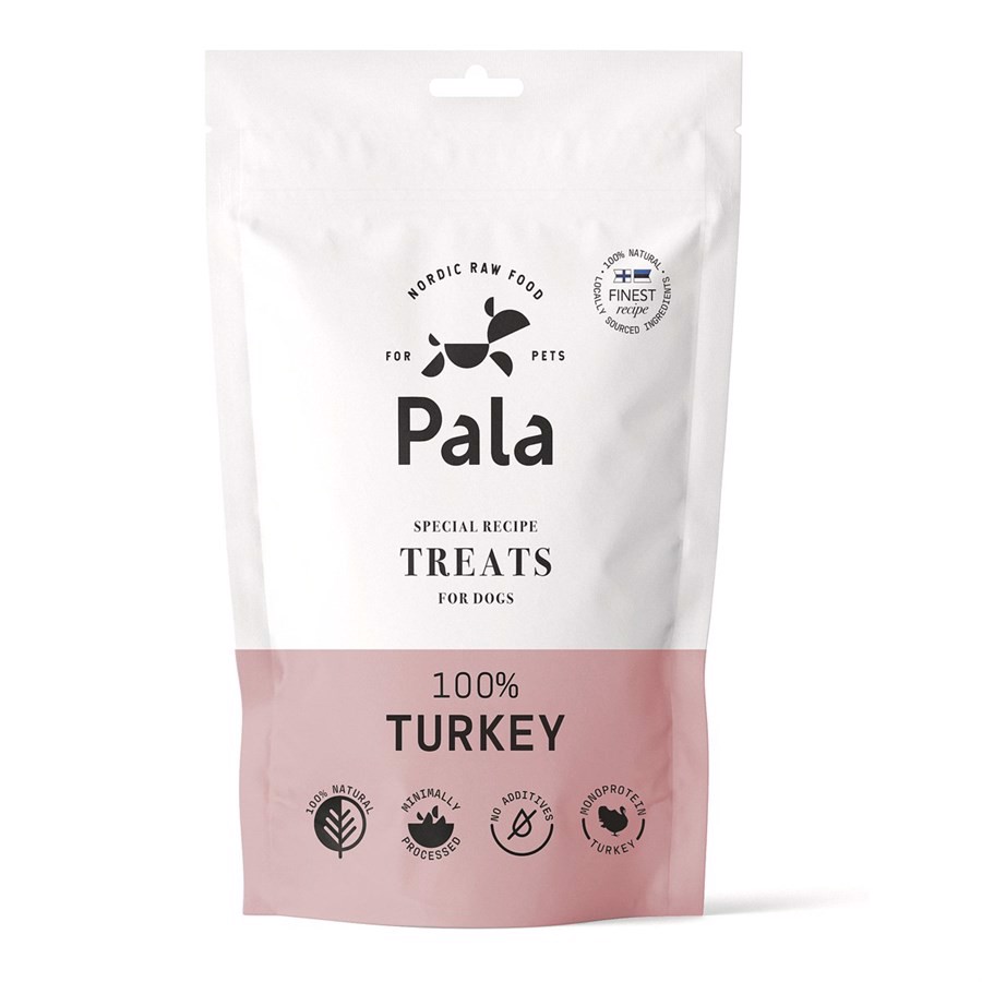 Pala Turkey Treats, 100g - KORT DATO