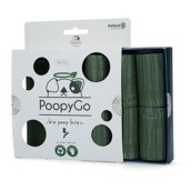 PoopyGo Eco Høm høm pose med lavendelduft, 8 ruller