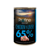 Profine Chicken & Liver dåsemad, 400g - KORT DATO