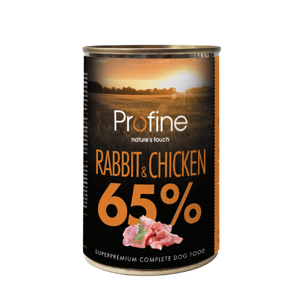 Profine Rabbit & Chicken dåsemad, 400g - KORT DATO thumbnail