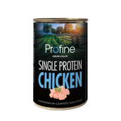 Profine Single Protein Chicken dåsemad, 400g - KORT DATO
