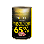 Profine Venison & Chicken dåsemad, 400g - KORT DATO