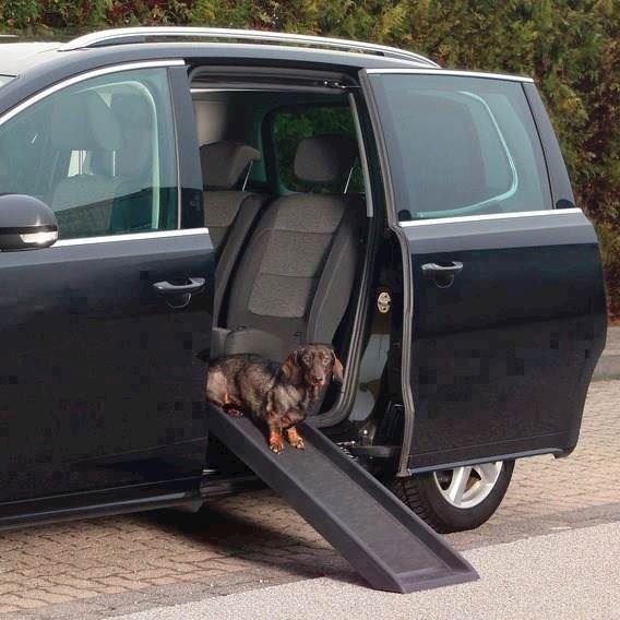Rampe til mindre hunde - Rampe til brug ved transport i bil, når hunden skal op eller ned fra andre genstande