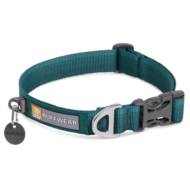 Ruffwear Front Range Halsbånd, Grøn, 28 - 36 Cm