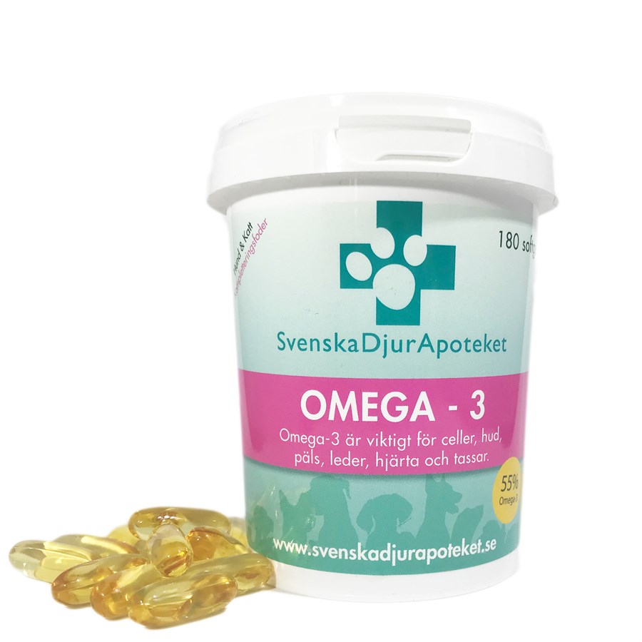 Gnide kommentator svamp SvenskaDjurapoteket Omega-3 - En essentiel fedtsyre der spiller en vigtig  rolle i alle kroppens celler, livsvigtig tilskud der tilføres gennem kosten  til vores hunde og katte