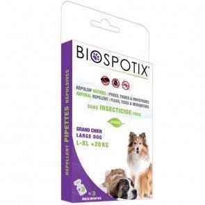 Biospotix Loppe+flåt Spot-On Pipetter Til Hunde Over 20 Kg