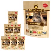 WolfsBlut Wild Duck, Vådfoder, 7 x 300g