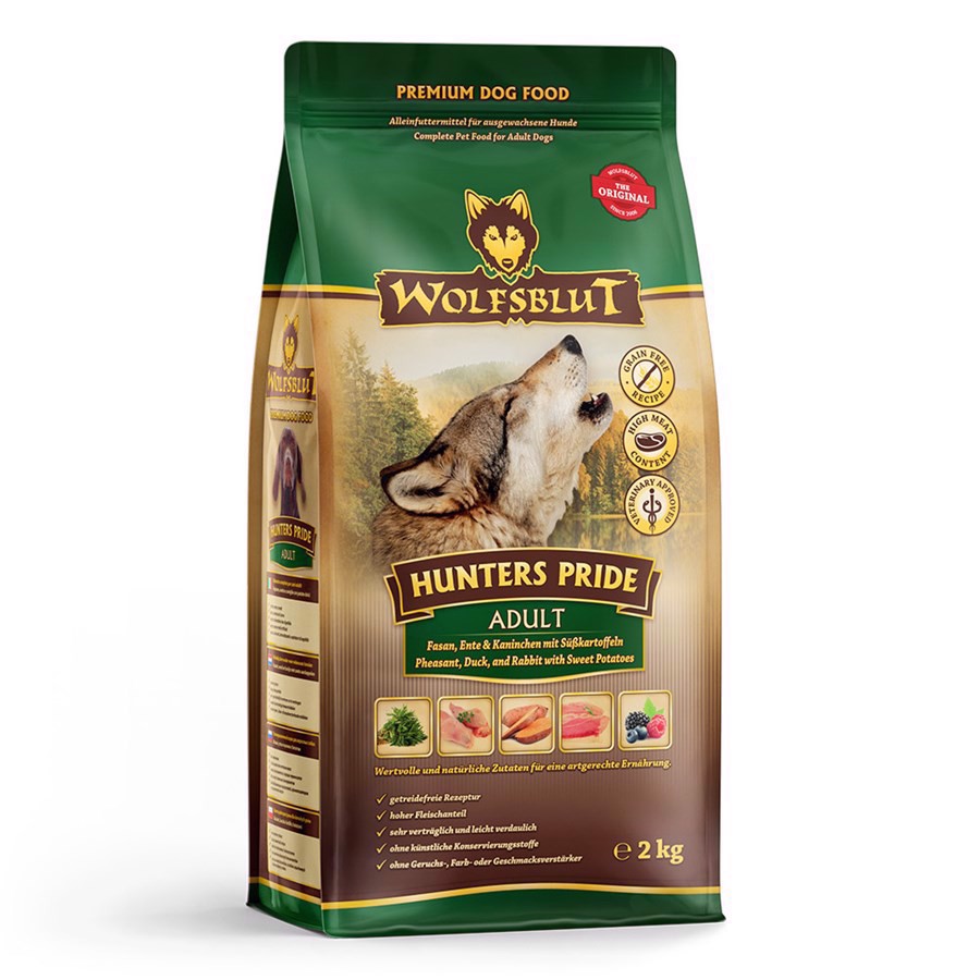 Billede af WolfsBlut Hunters Pride Adult hundefoder, 2 kg