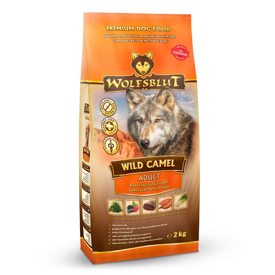 Billede af Wolfsblut Wild Camel Adult med kamel, 500g