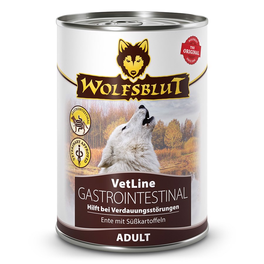 WolfsBlut VetLine Gastrointestinal dåsemad, 395g thumbnail