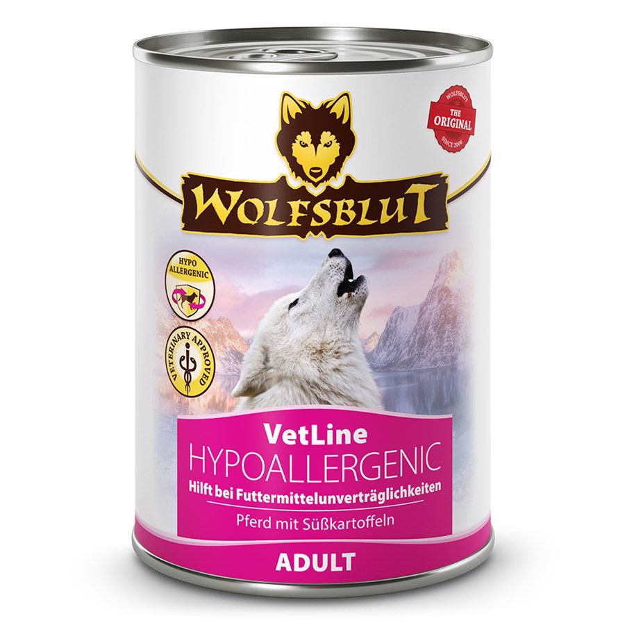 WolfsBlut VetLine Hypoallergenic dåsemad, 395g