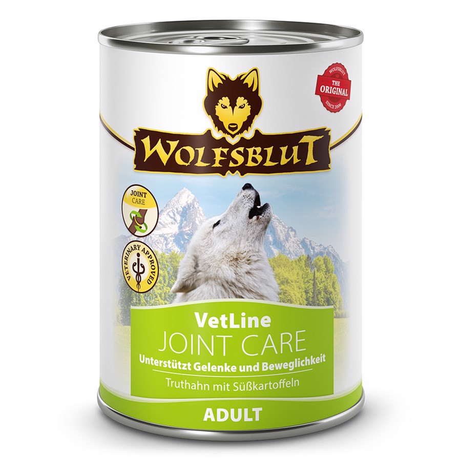 Billede af WolfsBlut VetLine Joint Care dåsemad, 395g