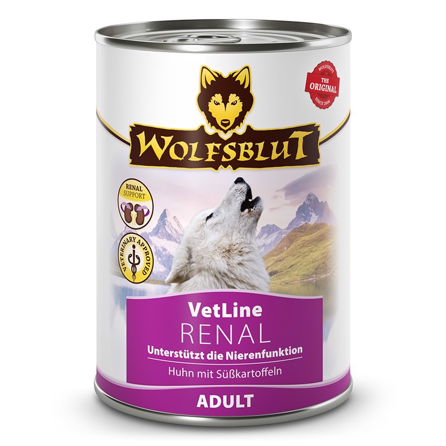 Billede af WolfsBlut VetLine Renal dåsemad, 395g