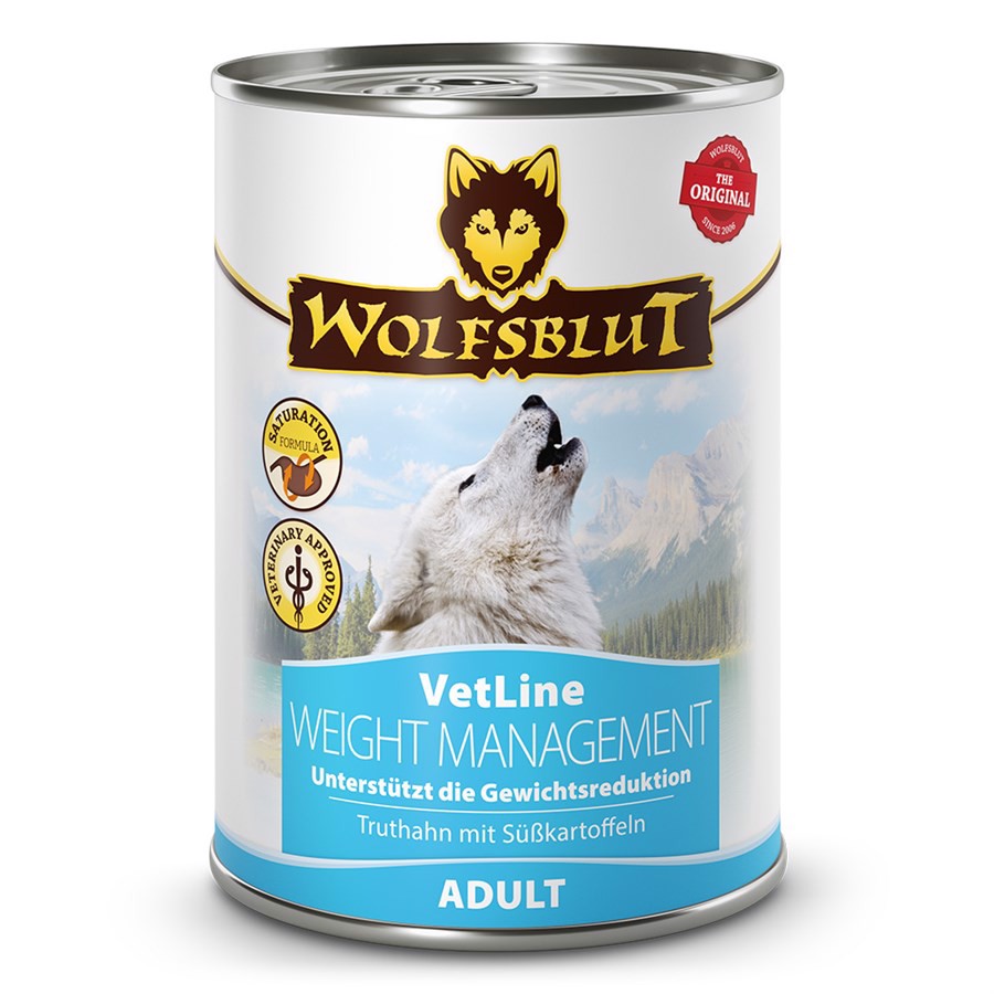 Billede af WolfsBlut VetLine Weight Management dåsemad, 395g hos MyPets.dk