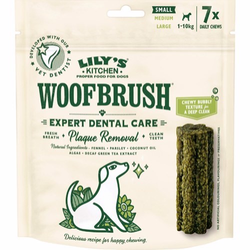 Lilys kitchen Woofbrush dental care, Small, 7 stk