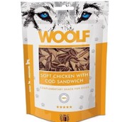 WOOLF Soft Chicken with Cod Sandwich  - KORT DATO