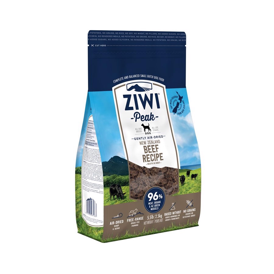 ZiwiPeak Dog Beef tørret kød med okse, 1 kg