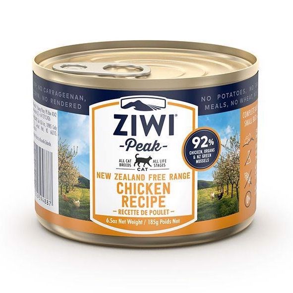 ZiwiPeak Cat dåsemad, Chicken, 185g