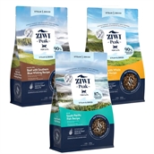 ZiwiPeak Cat Steam & Dried prøvepakke LUKSUSFODER, 3 x 800g