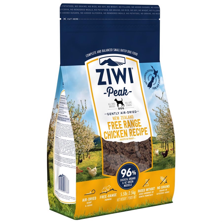 ZiwiPeak Dog Chicken tørret kød, 4 Kg