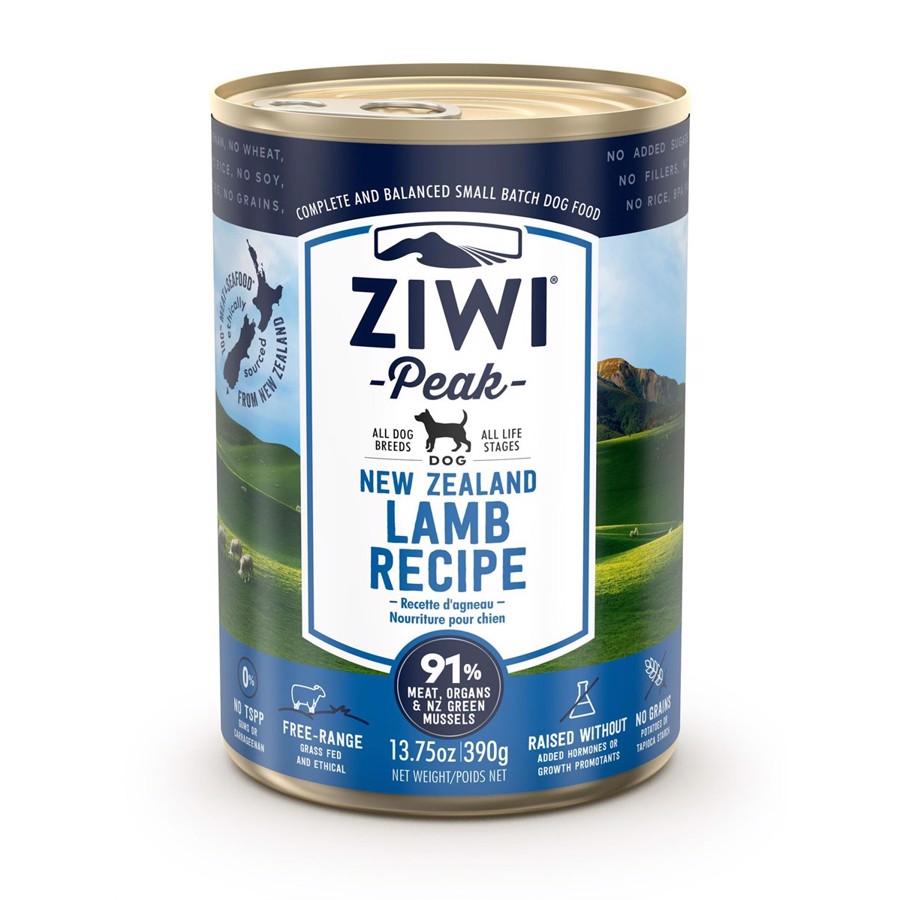 ZiwiPeak Dog dåsemad Lam, 390g