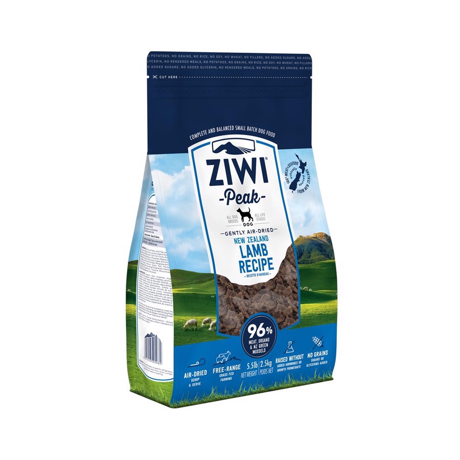 ZiwiPeak Dog Lamb tørret kød med lam, 1 kg